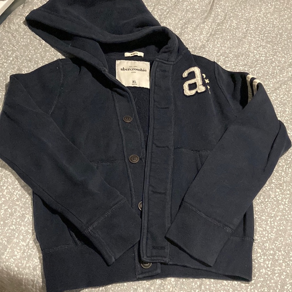 Abercrombie kids size XL Blue light jacket